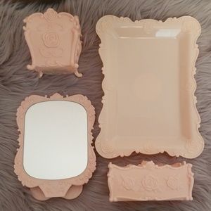 Pink Vanity Set